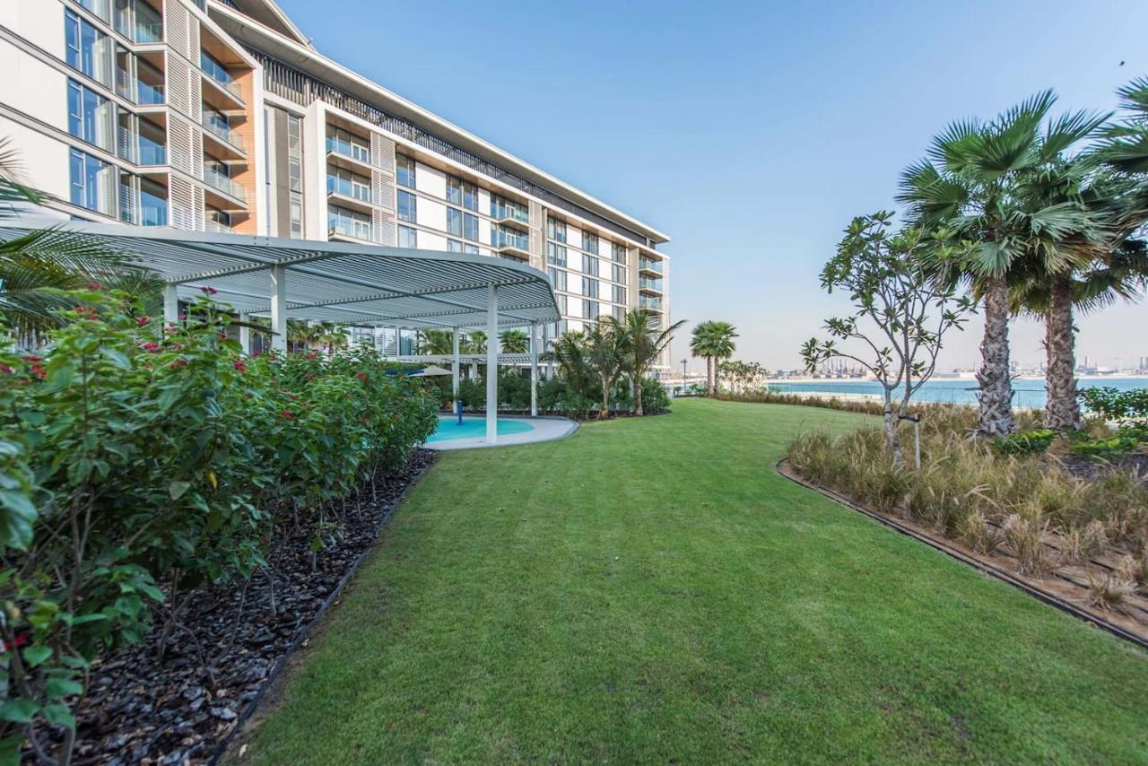 דובאי Posh 2 Bedroom Oceanfront Apt In The Heart Of Bluewaters Island מראה חיצוני תמונה